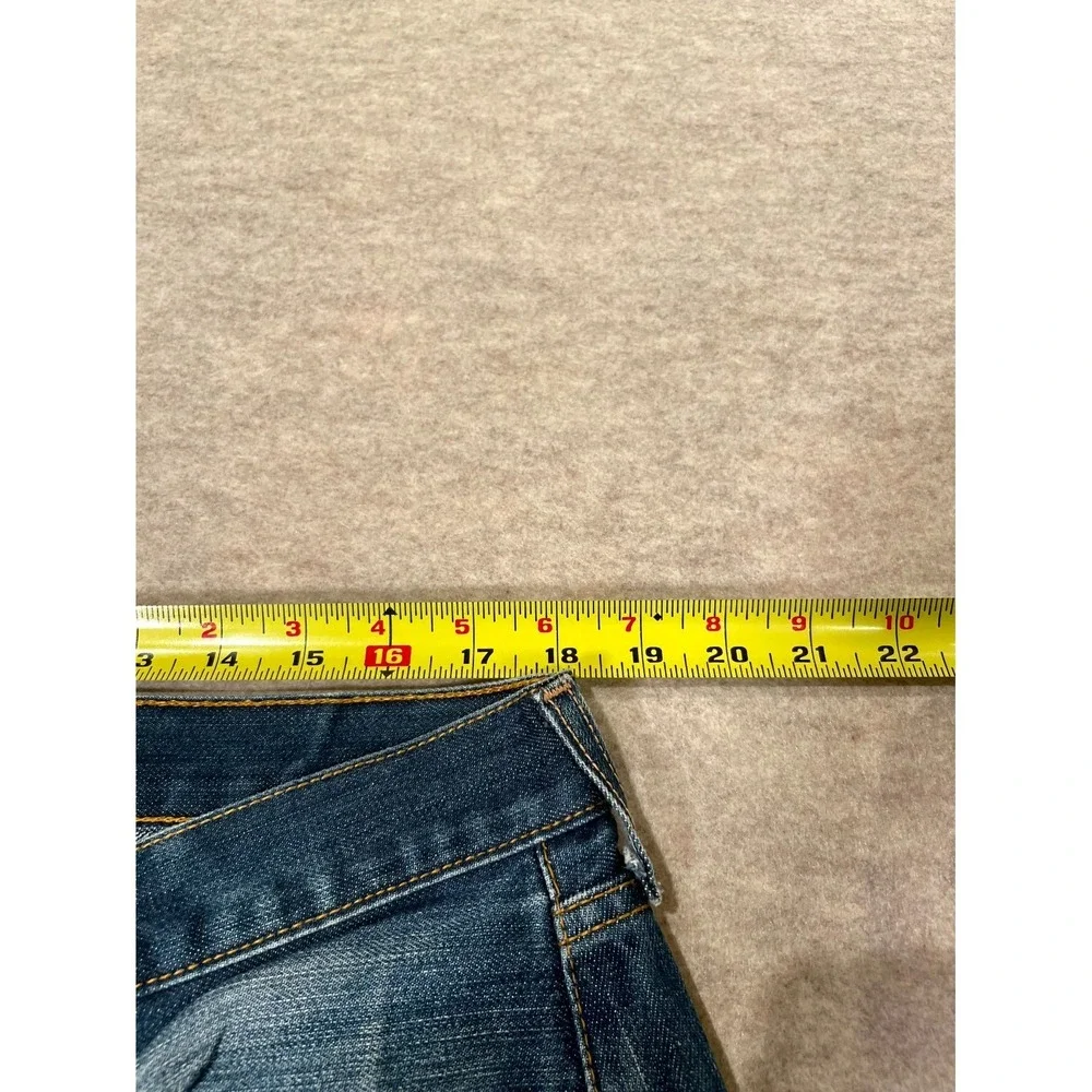 Levis 501 Original Fit Jeans Mens 38x34 Blue Denim‎ Mid Rise Cotton Medium Wash